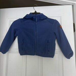 SAVE THE DUCK Navy Kids Fleece Jacket